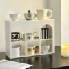 Multi-Tier Mug Rack – Carbon Steel Cup Holder Stand, White